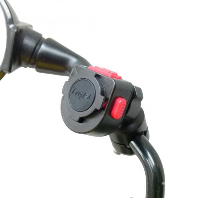 Compact Scooter Mirror mount &amp; TiGRA Case for Samsung Galaxy S20 (sku 54431) - BuyBits Ltd UK