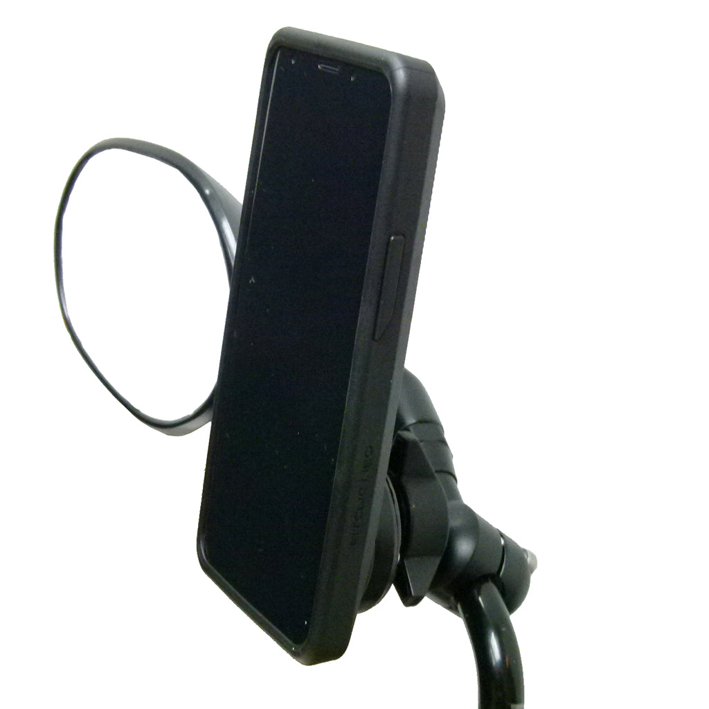 Compact Mirror mount &amp; TiGRA NEO Charge thru Case for Samsung Galaxy S9 PLUS (sku 45400)