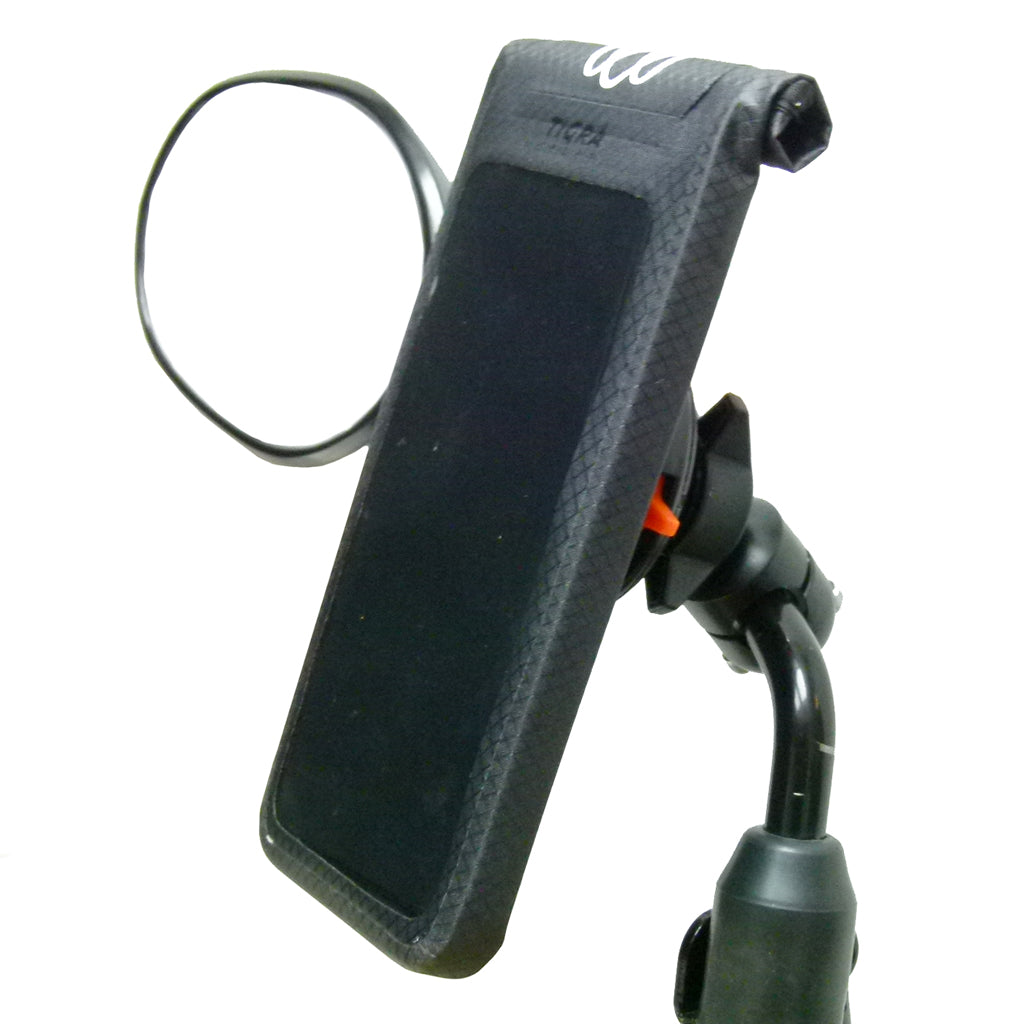 Compact Mirror mount &amp; TiGRA U Pouch Universal Phone Holder (sku 45558)