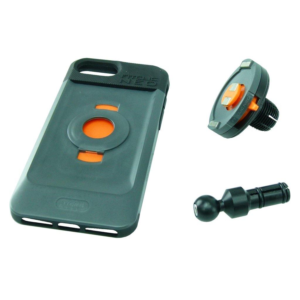 Universal Motorcycle Stem Mount and TiGRA NEO Case for iPhone 11 (sku 51432) - BuyBits Ltd UK