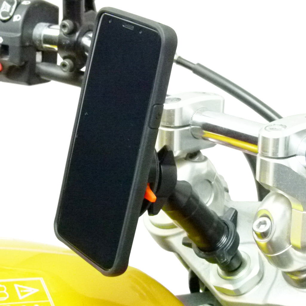 Extended Universal Motorcycle Stem Mount &amp; TiGRA NEO LITE Case for OnePlus 6 (sku 45677)