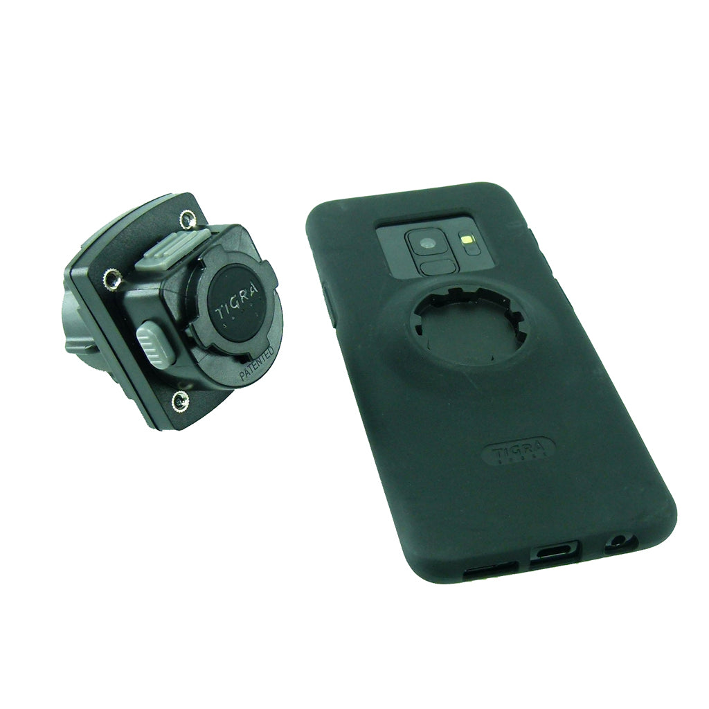 TiGRA MountCase Bundle with Motorcycle M8 Handlebar Mount for Samsung Galaxy S9 PLUS (sku 45704)