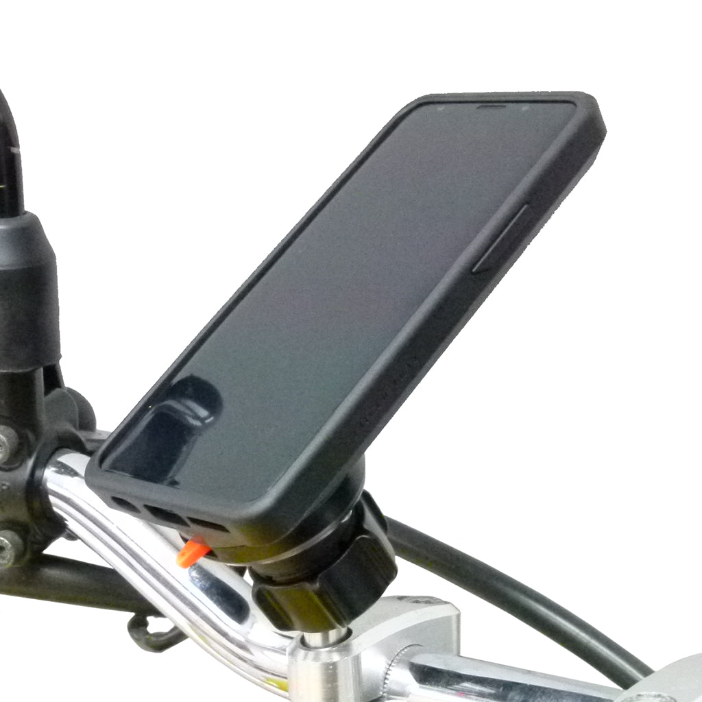 Motorcycle Bundle with TiGRA Fitclic NEO &amp; M8 Handlebar Mount for Samsung Galaxy S9 (sku 45722)