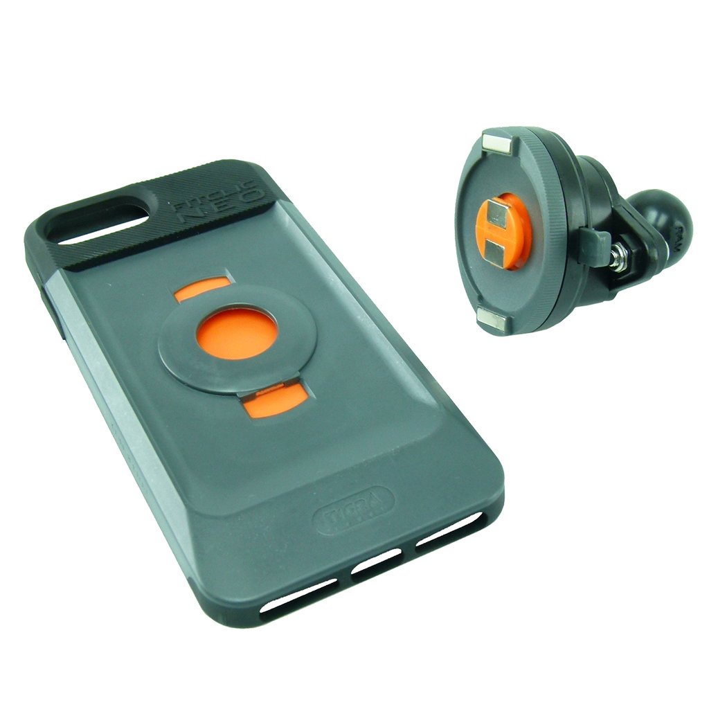 1"-25mm Ball Adapter &amp; TiGRA FITCLIC Neo Case for iPhone 8 PLUS (sku 45879) - BuyBits Ltd UK