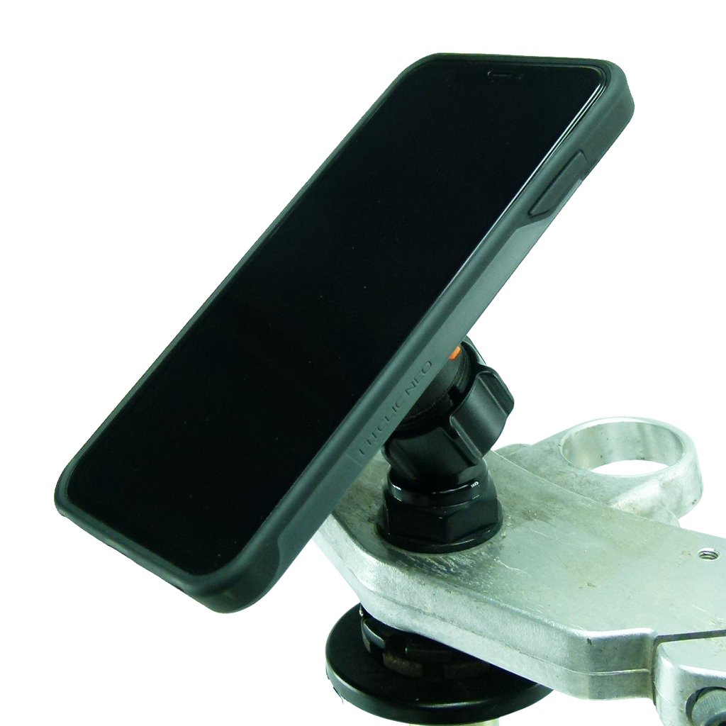 Yoke 20 Nut Cap Mount &amp; TiGRA FITCLIC Neo Case for iPhone XS MAX (sku 46148) - BuyBits Ltd UK