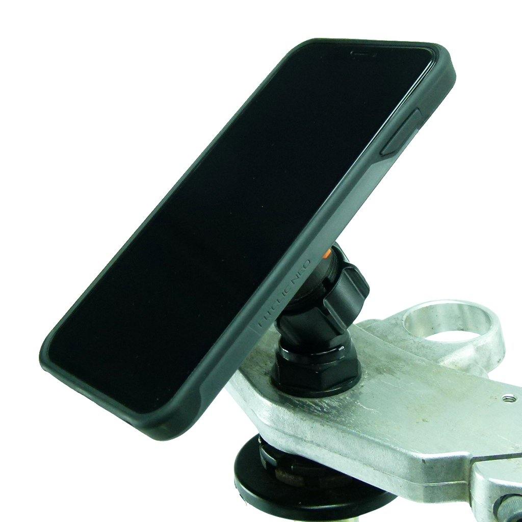 Yoke 30 Nut Cap Mount &amp; TiGRA FITCLIC Neo Case for iPhone 11 Pro (sku 51415) - BuyBits Ltd UK