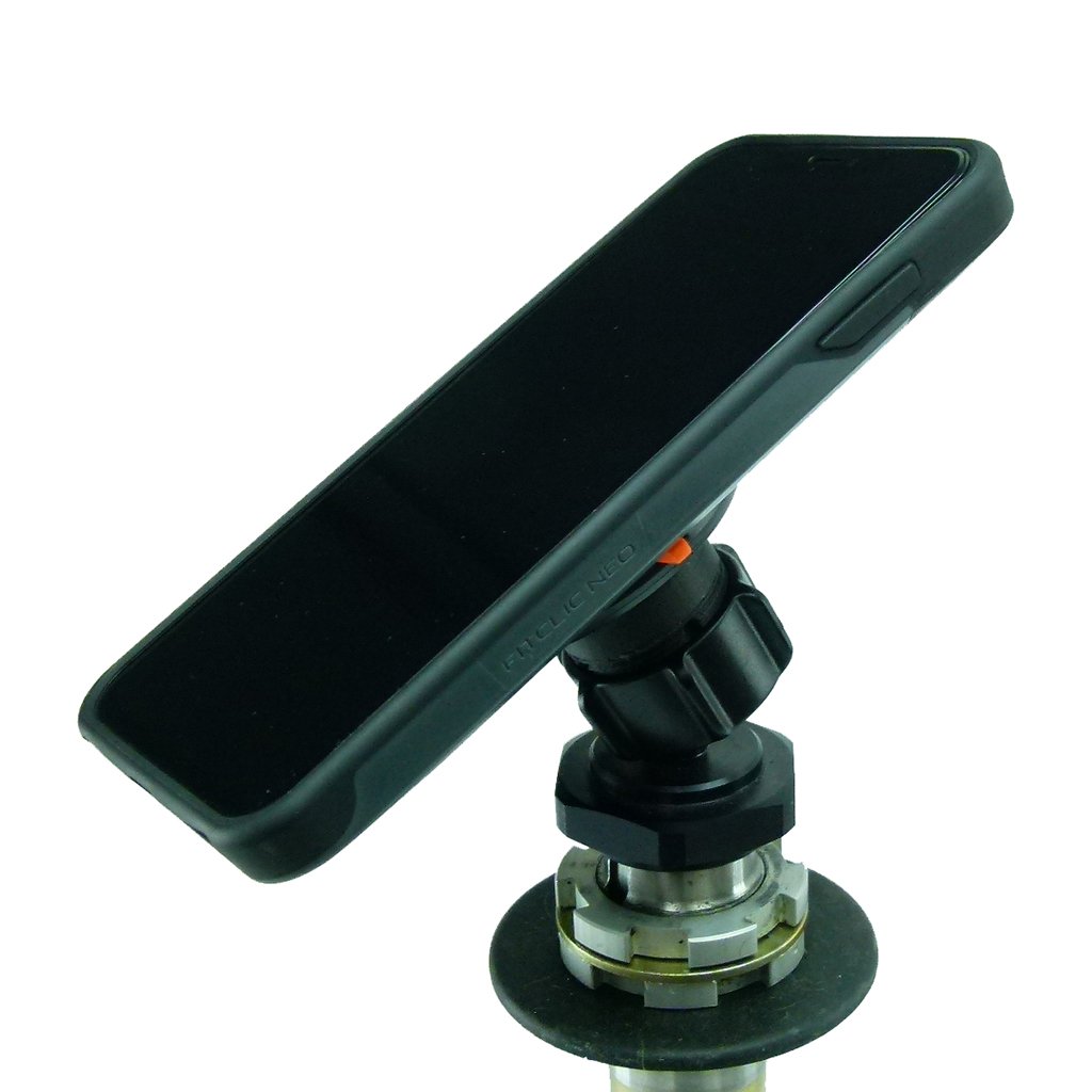 Yoke 60 Nut Cap Mount &amp; TiGRA FITCLIC Neo Case for iPhone XS MAX (sku 46180) - BuyBits Ltd UK