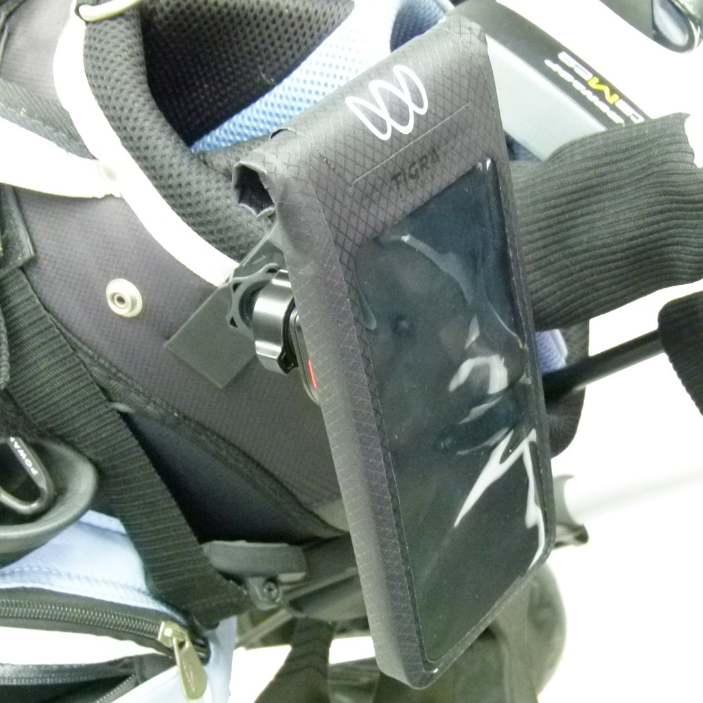 Golf Bag Clip Mount Kit with U-DRY Case for Mobile devices (sku 46619) - BuyBits Ltd UK