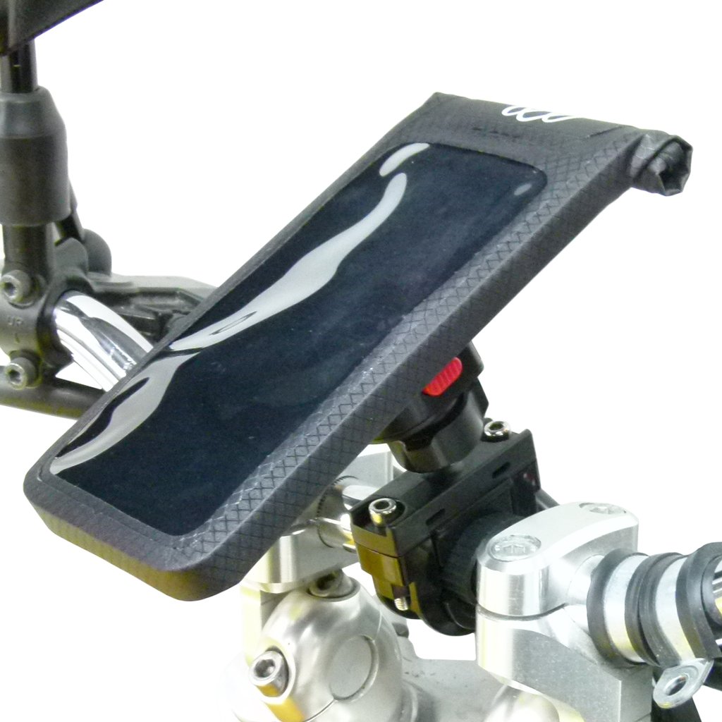 Motorbike Handlebar Mount Kit with U-DRY Case for Mobile devices (sku 46626) - BuyBits Ltd UK