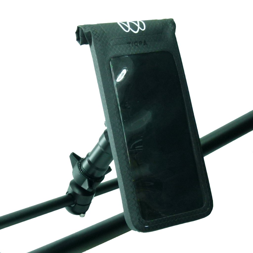 Extended Scooter Crossbar Mount &amp; TiGRA FITCLIC NEO U-DRY Case for Mobile devices (sku 46714) - BuyBits Ltd UK