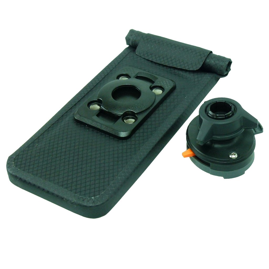 Motorcycle Handlebar Mount &amp; TiGRA FITCLIC NEO U-DRY Case for Mobile devices (sku 48319) - BuyBits Ltd UK