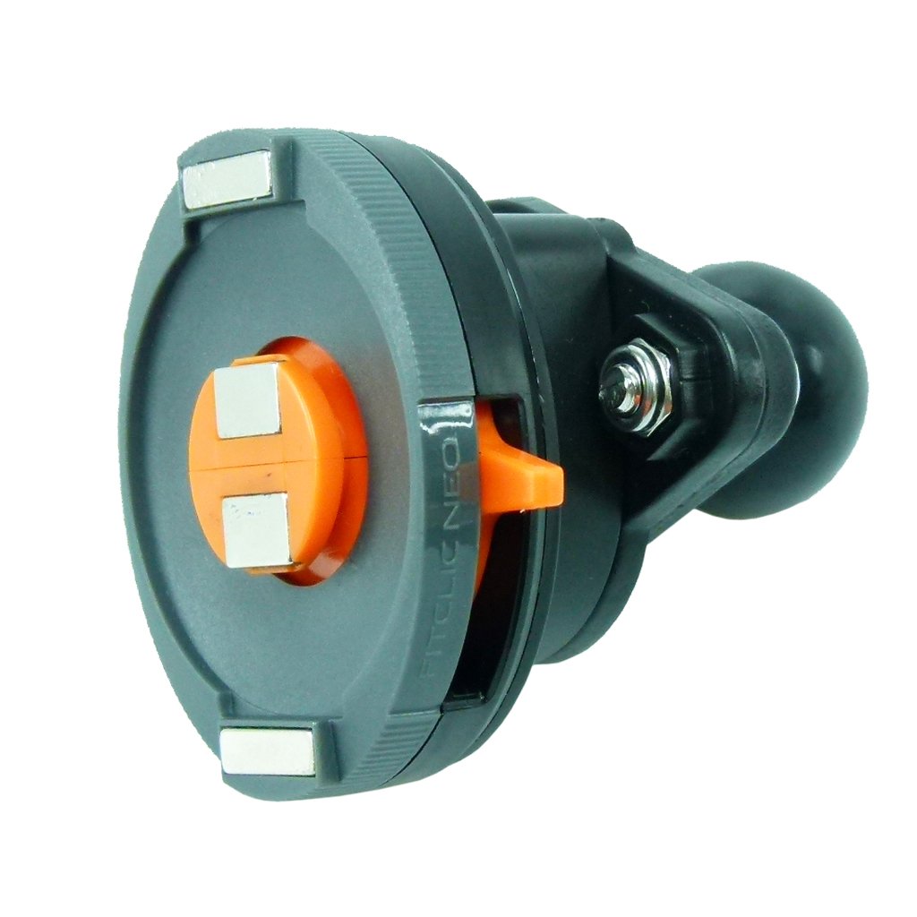 1" Ball (25mm) Adapter for TiGRA Fitclic NEO Sport Cases (sku 46724) - BuyBits Ltd UK