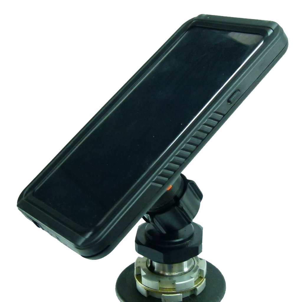 Yoke 60 Motorcycle Nut Mount &amp; TiGRA FITCLIC Neo DRY Case for Samsung Galaxy S9 (sku 46890) - BuyBits Ltd UK