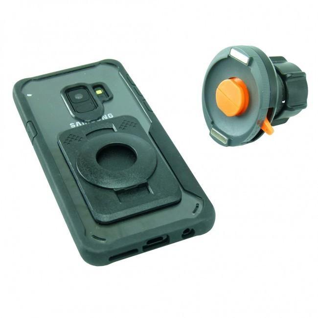 13.3-14.7mm Motorcycle Fork Stem Yoke Mount &amp; TiGRA FITCLIC Neo LITE Case for Samsung Galaxy Note 10 fits Yamaha R1 Series (sku 49416) - BuyBits Ltd UK