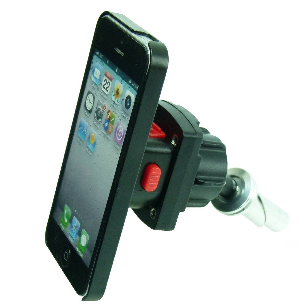 15-17mm Motorcycle Fork Stem Yoke Mount &amp; TiGRA Case for iPhone SE (sku 47007) - BuyBits Ltd UK