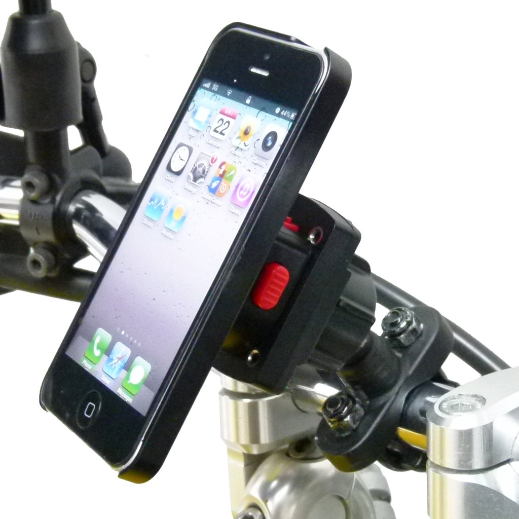 TiGRA MountCase for iPhone SE &amp; Metal U Bolt Handlebar Mount Bundle (sku 47011) - BuyBits Ltd UK