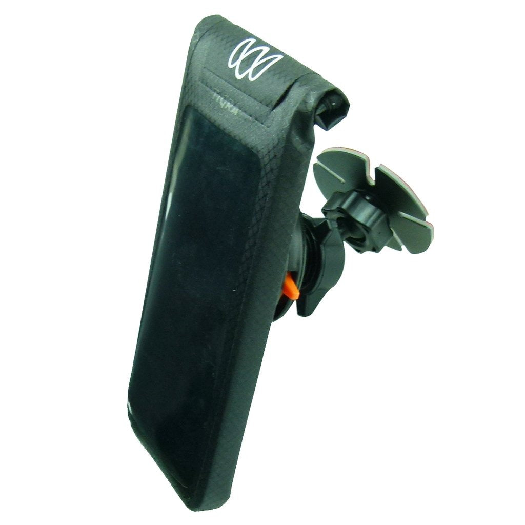 Motorcycle - Scooter Windshield Adhesive Stick On Mount TiGRA Fitclic U-DRY Case (47231) - BuyBits Ltd UK