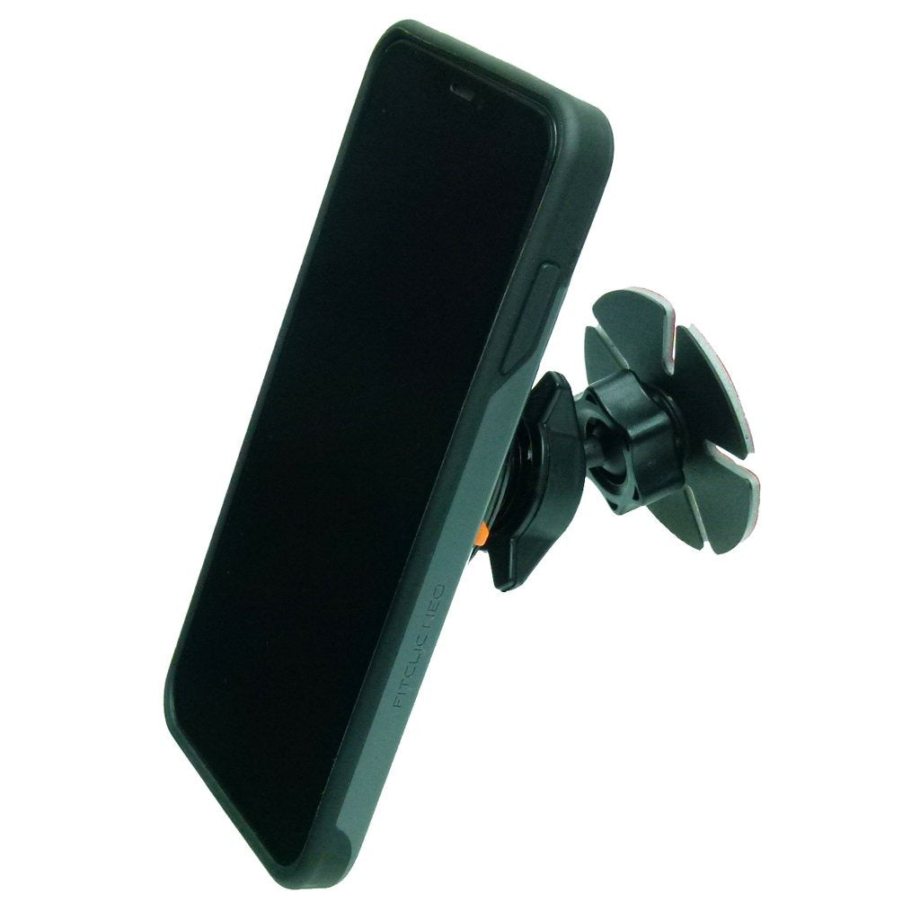 Motorcycle - Scooter Windshield Adhesive Stick On Mount TiGRA NEO Case for iPhone 11 Pro Max (sku 51401) - BuyBits Ltd UK