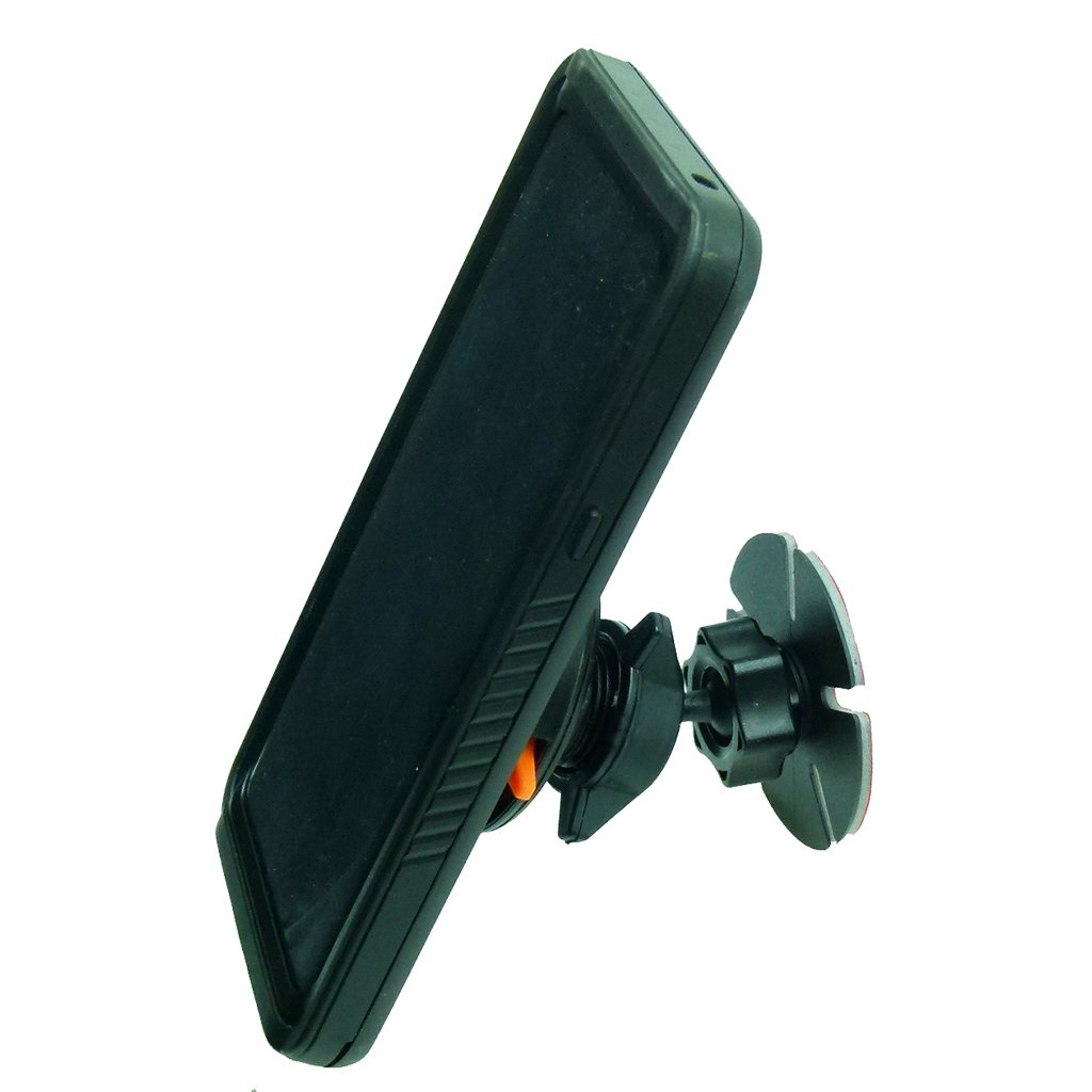 Motorcycle - Scooter Windshield Adhesive Stick On Mount TiGRA NEO DRY Case for iPhone XS (sku 47282) - BuyBits Ltd UK
