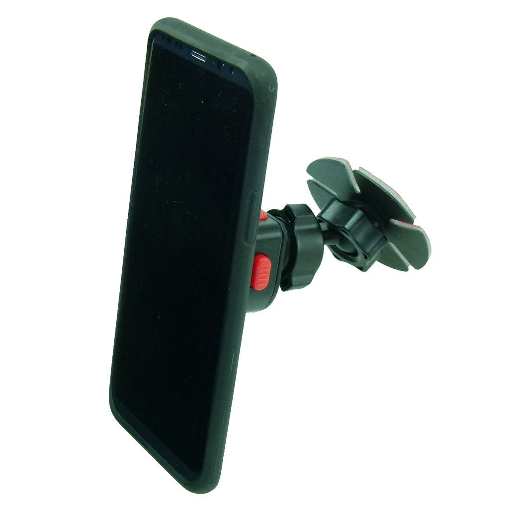 Motorcycle - Scooter Windshield Adhesive Stick On Mount TiGRA Fitclic Case for Samsung Galaxy S20 Plus (sku 54537) - BuyBits Ltd UK