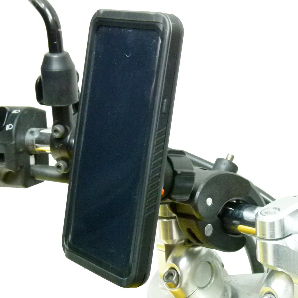 Robust Claw Motorbike Handlebar Mount &amp; TiGRA Neo Dry Case for iPhone 11 (sku 51468) - BuyBits Ltd UK