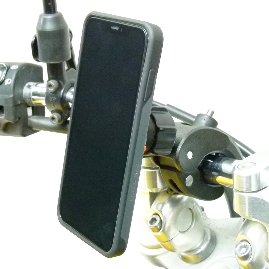 Robust Claw Motrbike Handlebar Mount &amp; TiGRA Neo Case for iPhone 7 PLUS (sku 47919) - BuyBits Ltd UK