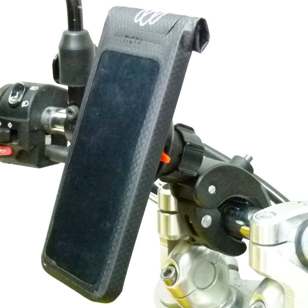 Robust Claw Motorbike Mount &amp; TiGRA FITCLIC NEO U-DRY Case for Mobile devices (sku 48088) - BuyBits Ltd UK