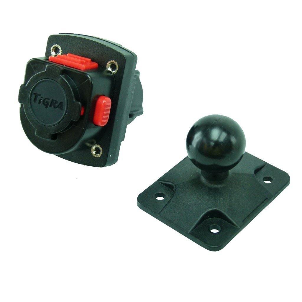 Permanent Car Van Truck Dashboard - Console Mount &amp; TiGRA Fitclic Case for iPhone 11 (sku 51189) - BuyBits Ltd UK
