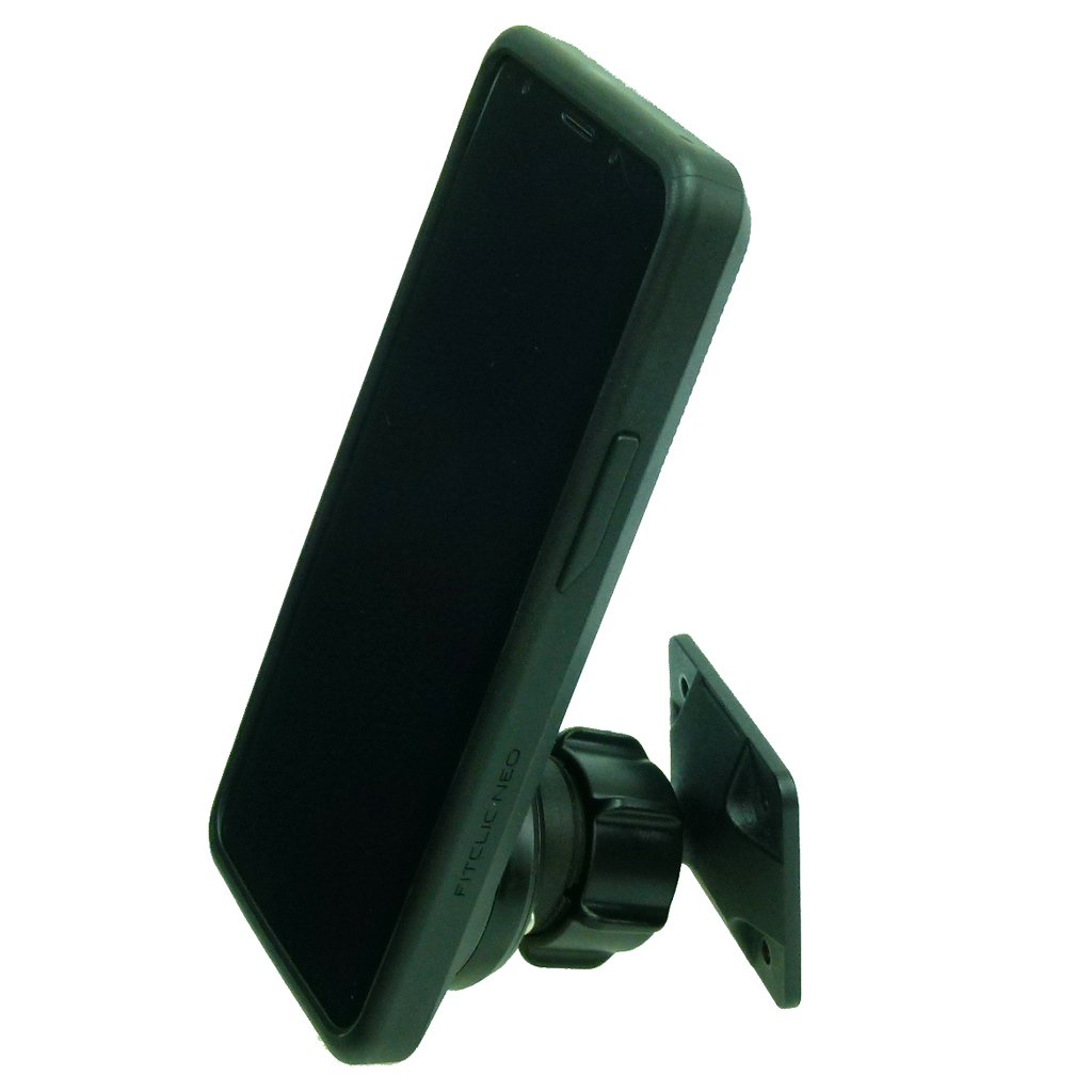 Permanent Car Van Truck Dashboard - Console Mount &amp; TiGRA Fitclic NEO Case for Samsung Galaxy S9 (sku 48198) - BuyBits Ltd UK