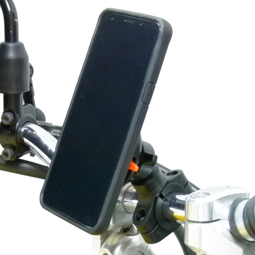 Motorcycle Handlebar Mount &amp; TiGRA FITCLIC Neo Lite Case for Google Pixel 2 (sku 48270) - BuyBits Ltd UK