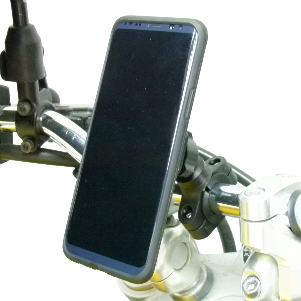 Motorcycle Handlebar Mount &amp; TiGRA FITCLIC Case for Samsung Galaxy S10 (sku 48312) - BuyBits Ltd UK