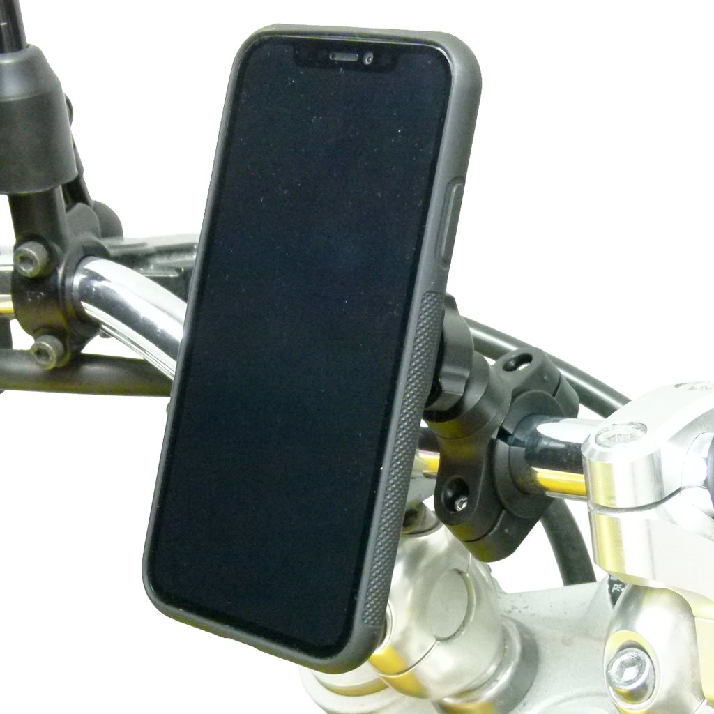 Motorcycle Handlebar Mount &amp; TiGRA FITCLIC Case for iPhone 6 PLUS (sku 48306) - BuyBits Ltd UK