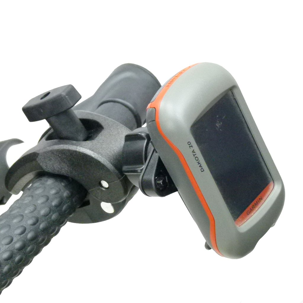 Golf Handlebar Clamp mount &amp; Dedicated Cradle for Garmin Rino 610 - 650 - 655 - 700 - 750 - 755 (sku 48941) - BuyBits Ltd UK