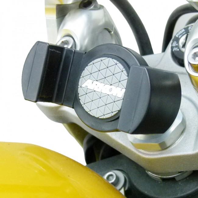 19mm Stem Motorbike Mount For Samsung Galaxy S20 Plus fits Honda VTR1000F SuperHawk (1991-2005) (sku 51858) - BuyBits Ltd UK