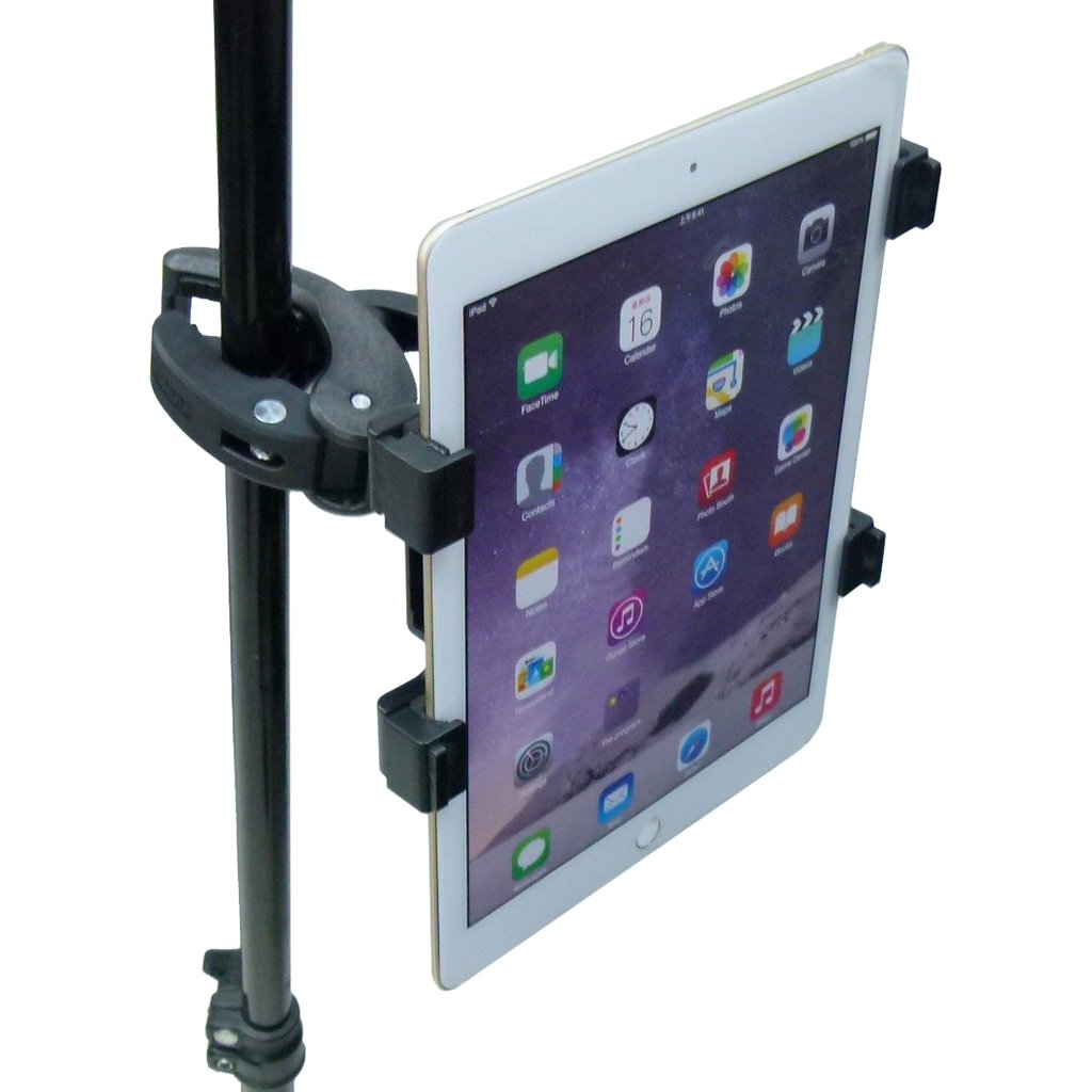 Robust Clamp Music Mount Tablet Holder for iPad 6th Gen 9.7" (sku 49459) - BuyBits Ltd UK