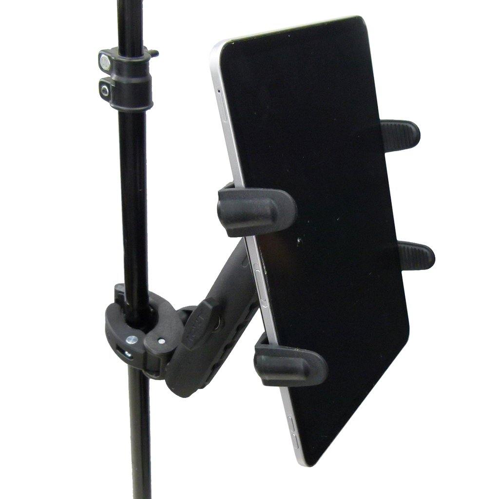 Extended Adjustable Robust Clamp Music Mount Tablet Holder for iPad PRO 11" (2018) (sku 49541) - BuyBits Ltd UK