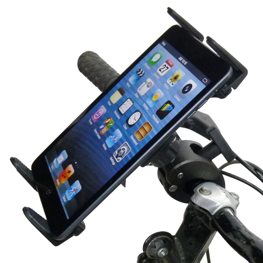 Adjustable Robust Clamp Bicycle Handlebar Tablet Mount for iPad Mini - 2019 edition (sku 49559) - BuyBits Ltd UK