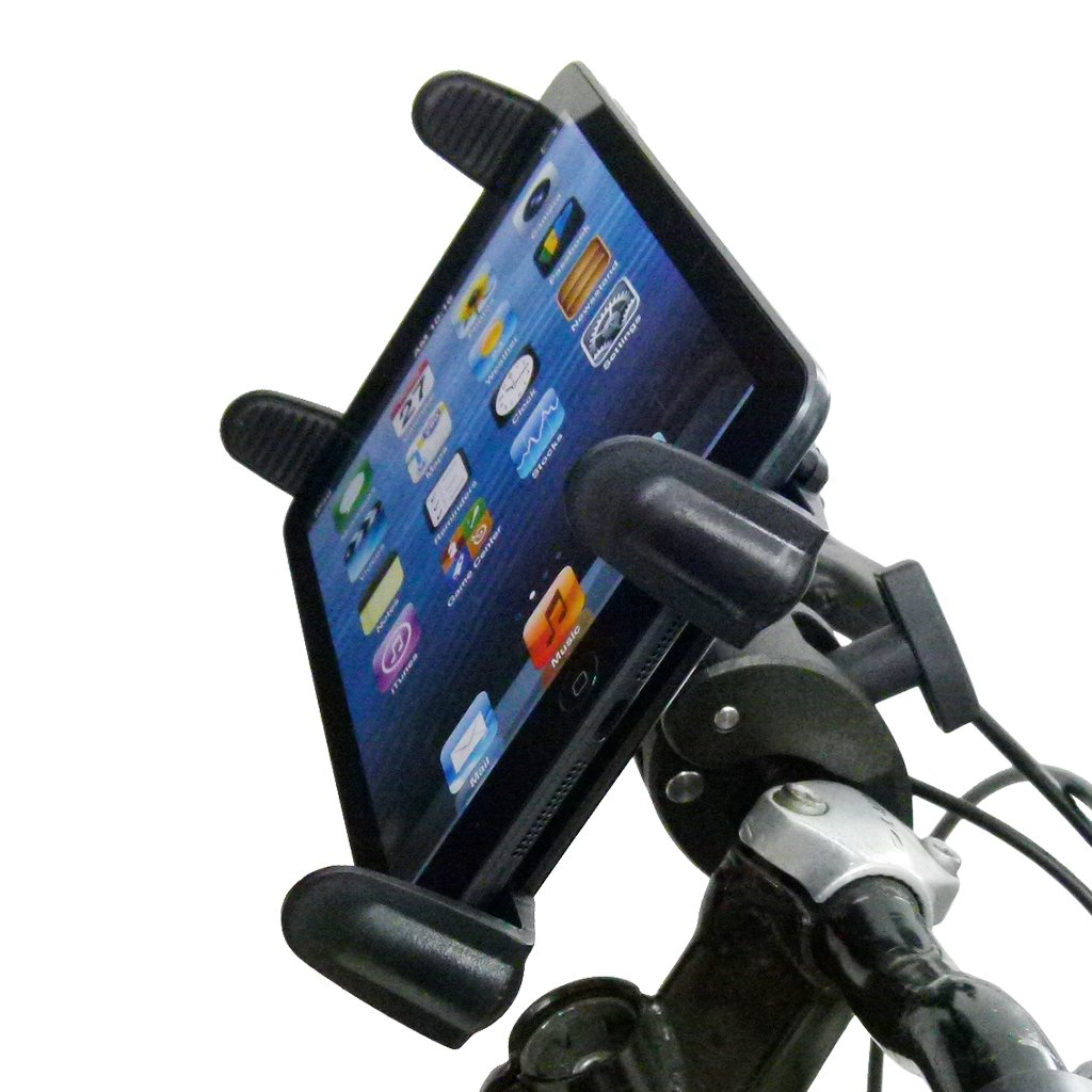 Adjustable Robust Clamp Bicycle Handlebar Tablet Mount for iPad Mini - 2019 edition (sku 49559) - BuyBits Ltd UK