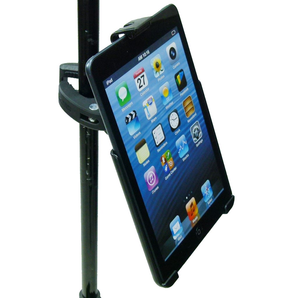 Dedicated Music Stand Robust Clamp Tablet Holder for iPad Mini 4 (sku 49603) - BuyBits Ltd UK