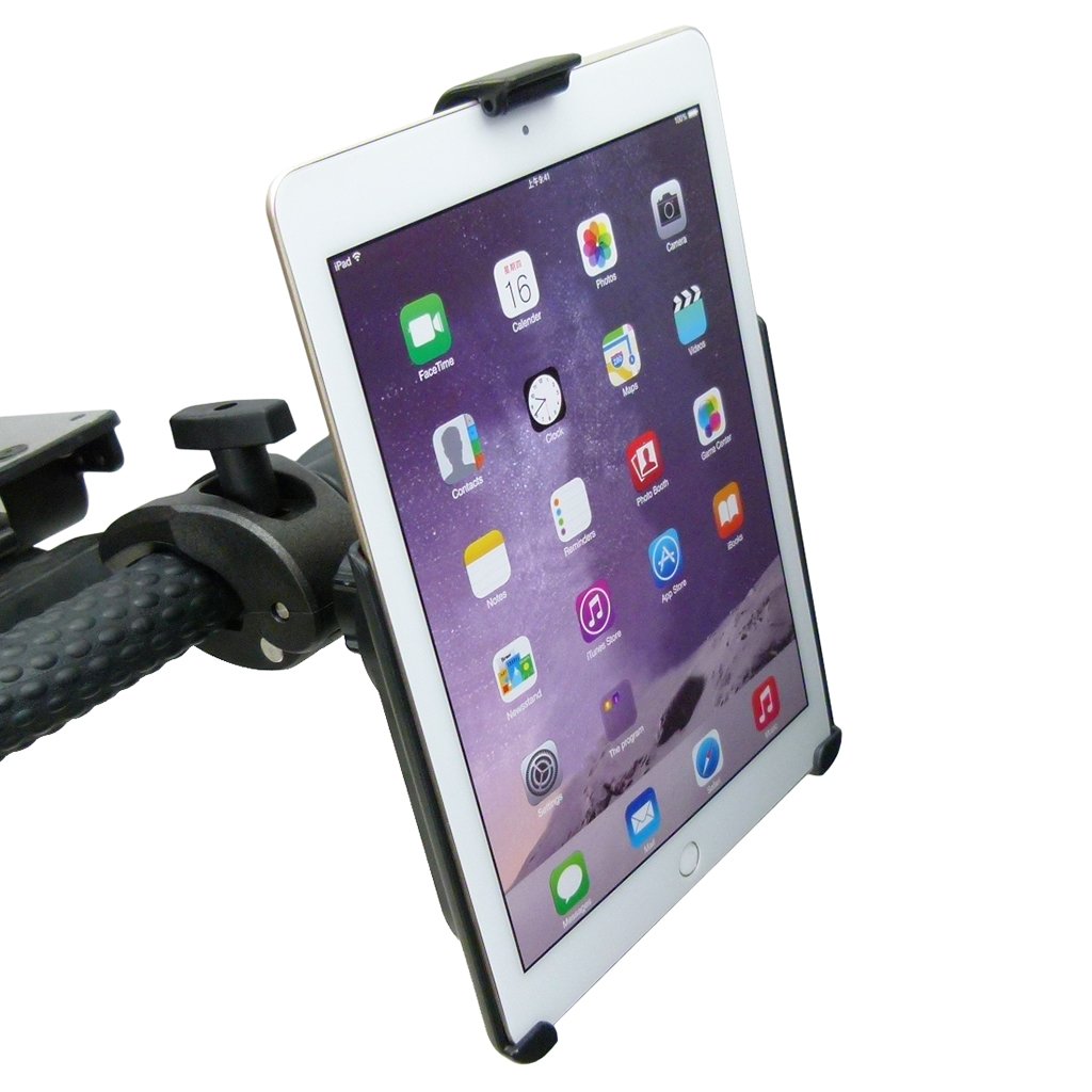 Dedicated Golf Trolley Robust Clamp Tablet Holder for iPad Air - 2019 (sku 49639) - BuyBits Ltd UK
