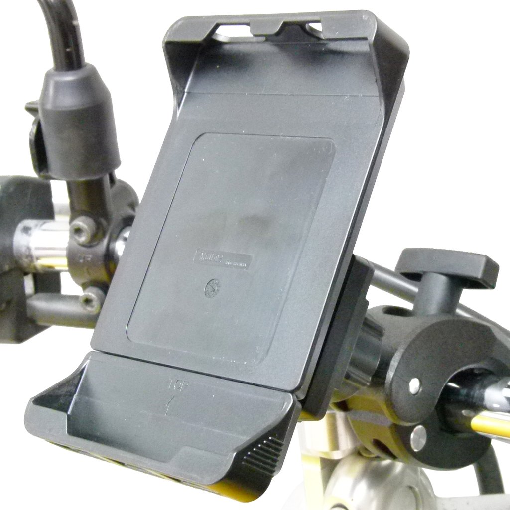 Adjustable Robust Motorbike Clamp Mount with Rain Cover for Samsung Galaxy Note 10 Lite (sku 50874) - BuyBits Ltd UK