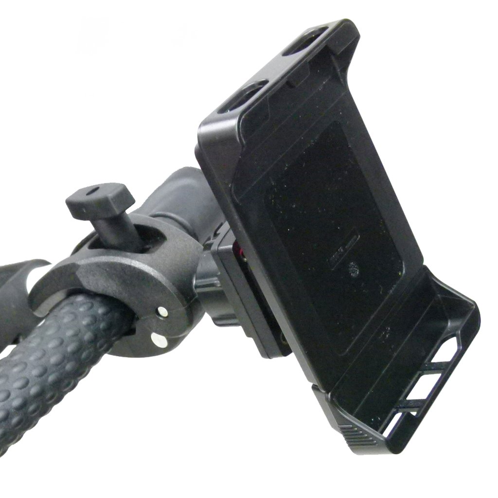 Adjustable Robust Golf Trolley Clamp Mount with Rain Cover for Samsung Galaxy Note 10 Lite (sku 50860) - BuyBits Ltd UK
