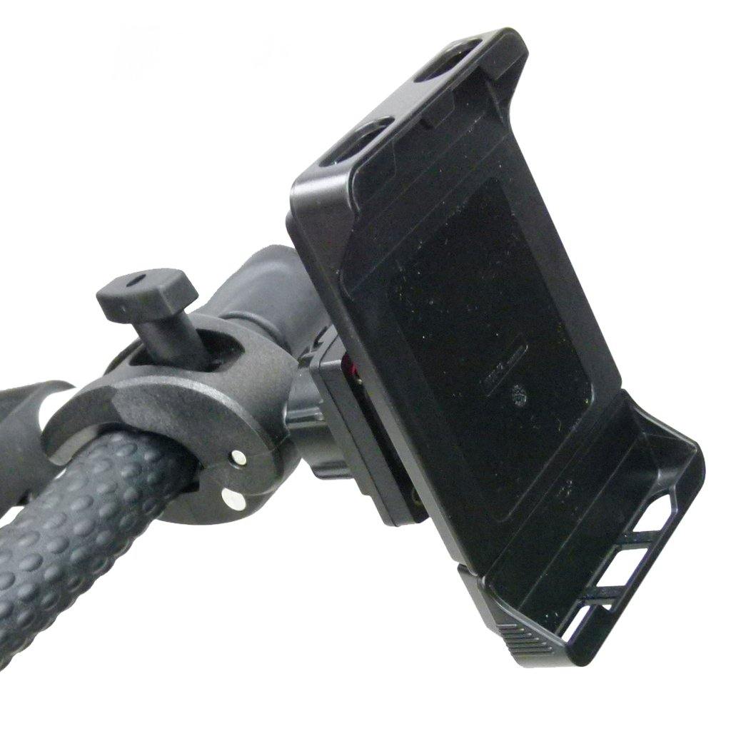 Adjustable Robust Golf Trolley Clamp Mount with Rain Cover for iPhone 11 PRO Max (sku 49762) - BuyBits Ltd UK