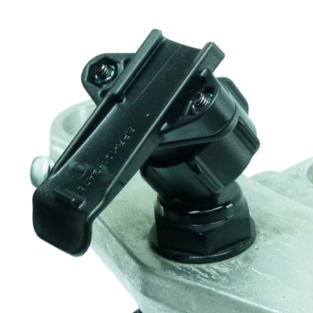 Yoke 50 Nut Motorbike Mount &amp; Dedicated Cradle for Garmin Rino 610 - 650 - 655 - 700 - 750 - 755 (sku 50028) - BuyBits Ltd UK