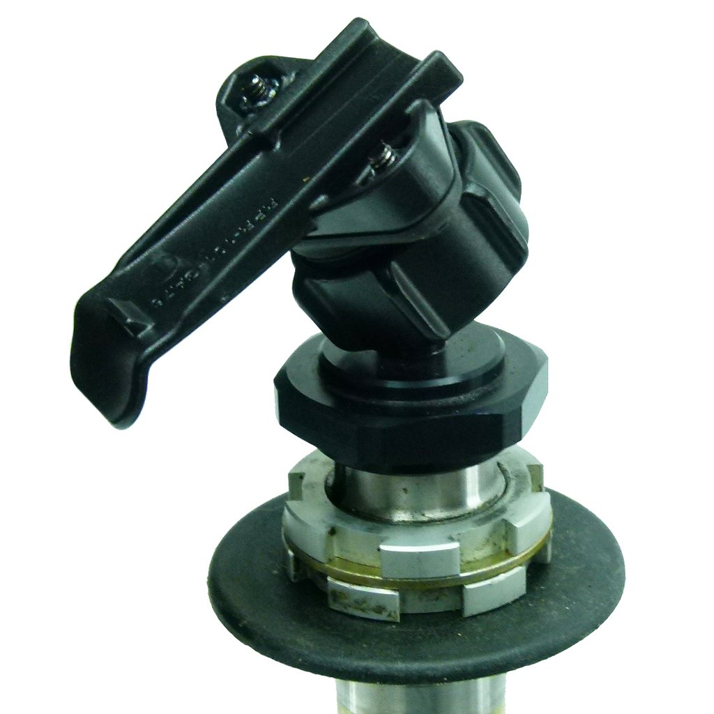 Yoke 60 Nut Motorbike Mount &amp; Dedicated Cradle for Garmin Approach G3 - G5 (sku 50032) - BuyBits Ltd UK