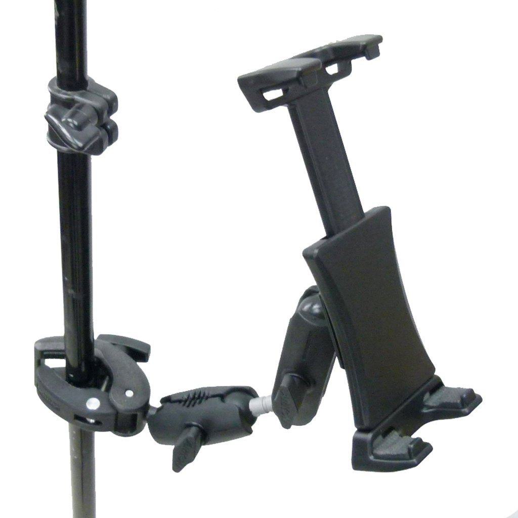 Robust Double Arm Extended Music - Mic Stand Adjustable Mount for Apple iPad and iPhone (sku 50171) - BuyBits Ltd UK