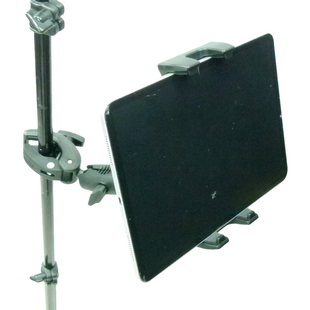 Robust Double Arm Extended Music - Mic Stand Adjustable Mount for Apple iPad and iPhone (sku 50171) - BuyBits Ltd UK