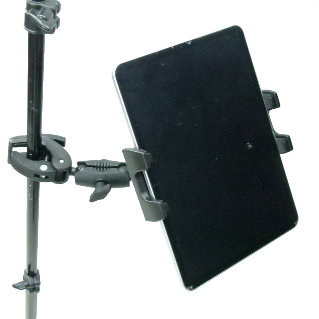 Robust Double Arm Extended Music - Mic Stand Adjustable Mount for Apple iPad and iPhone (sku 50171) - BuyBits Ltd UK