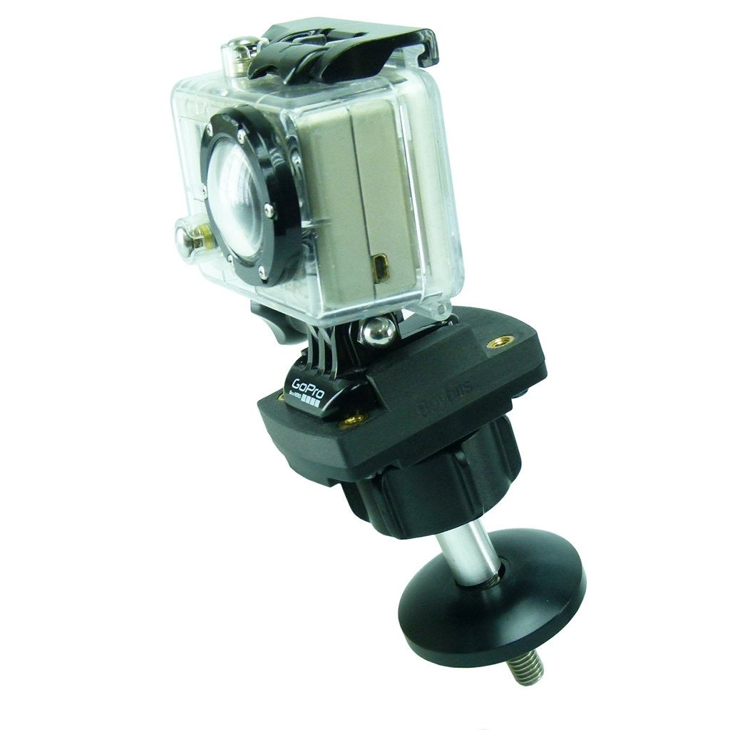 Headstock Screw Stem Mount fits BMW K1600GT - GTL &amp; GoPro Camera Plate adapter (sku 50194) - BuyBits Ltd UK