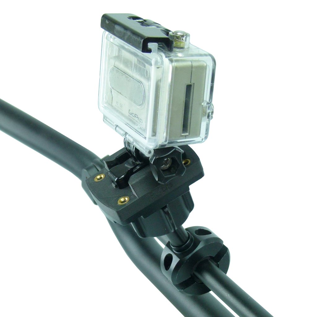 Motorcycle Crossbar Mount GoPro Camera Plate adapter (sku 50204) - BuyBits Ltd UK